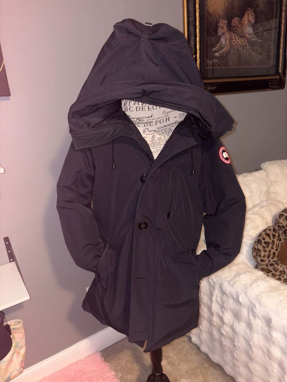 Canada Goose Chateau Parka Fusion Fit in Black 3426M